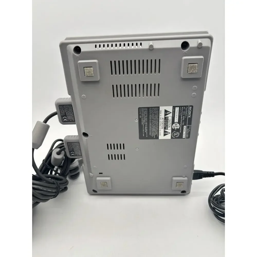 Sony PlayStation Game Console and controllers SCPH-1001 For Parts And Repair